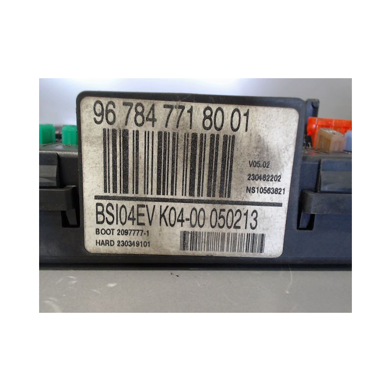 BOITIER GESTION HABITACLE CITROEN C4