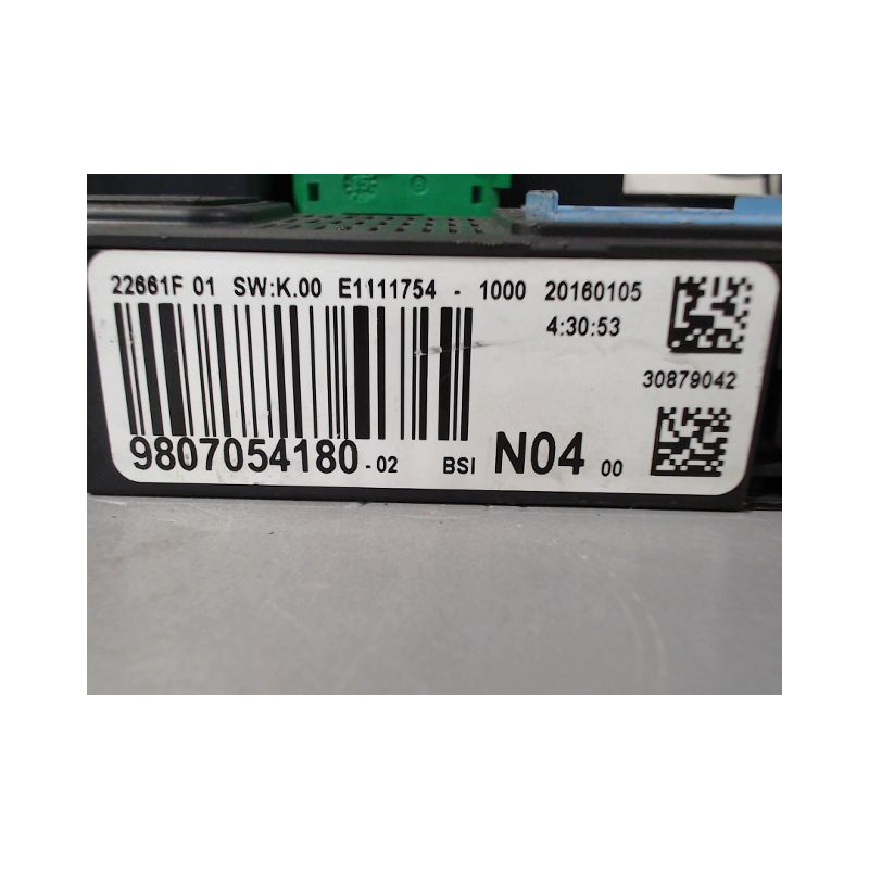 BOITIER GESTION HABITACLE PEUGEOT 308