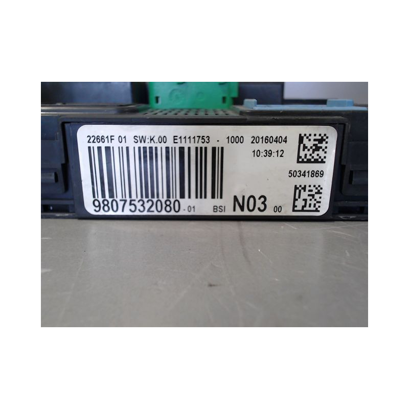 BOITIER GESTION HABITACLE PEUGEOT 208