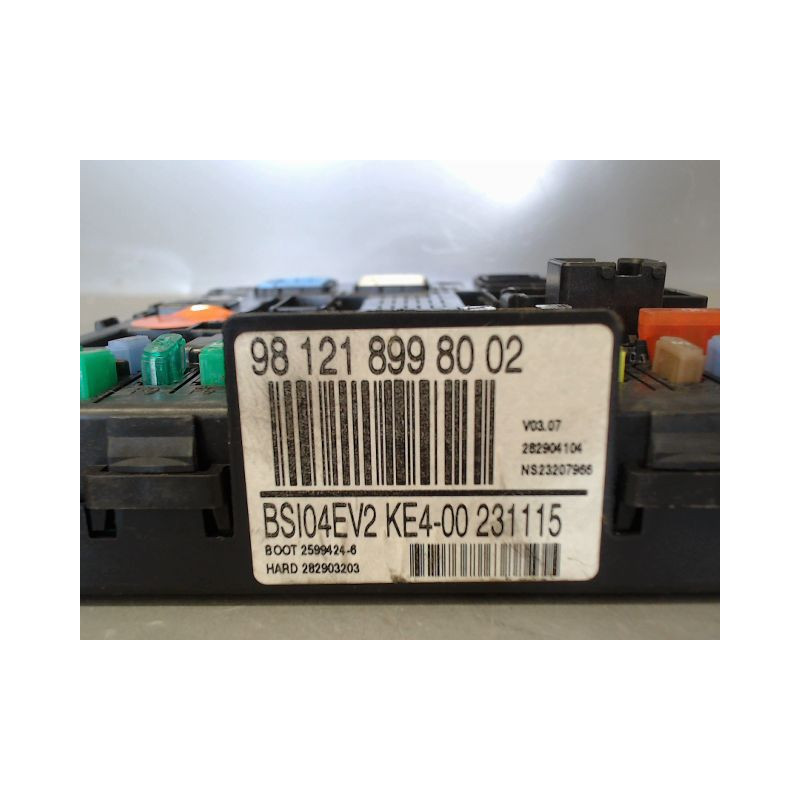 BOITIER GESTION HABITACLE PEUGEOT 3008 2009-
