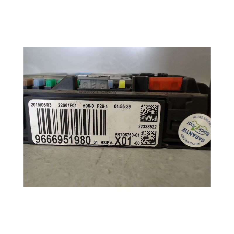 BOITIER GESTION HABITACLE DS DS3