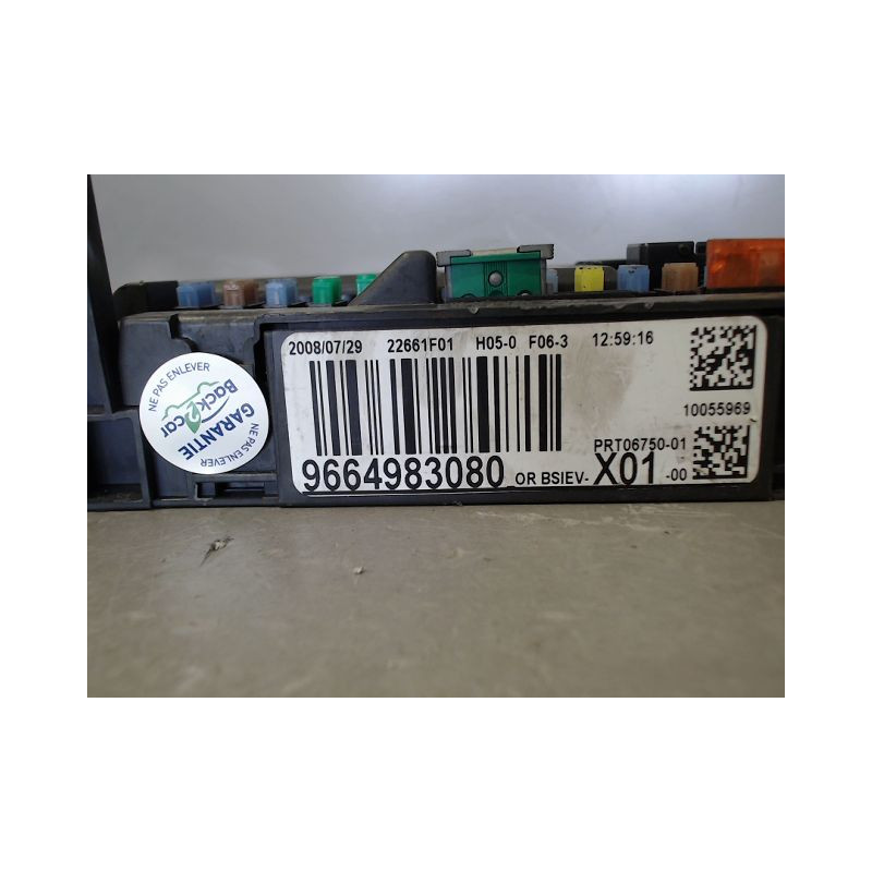 BOITIER GESTION HABITACLE PEUGEOT 207 5P