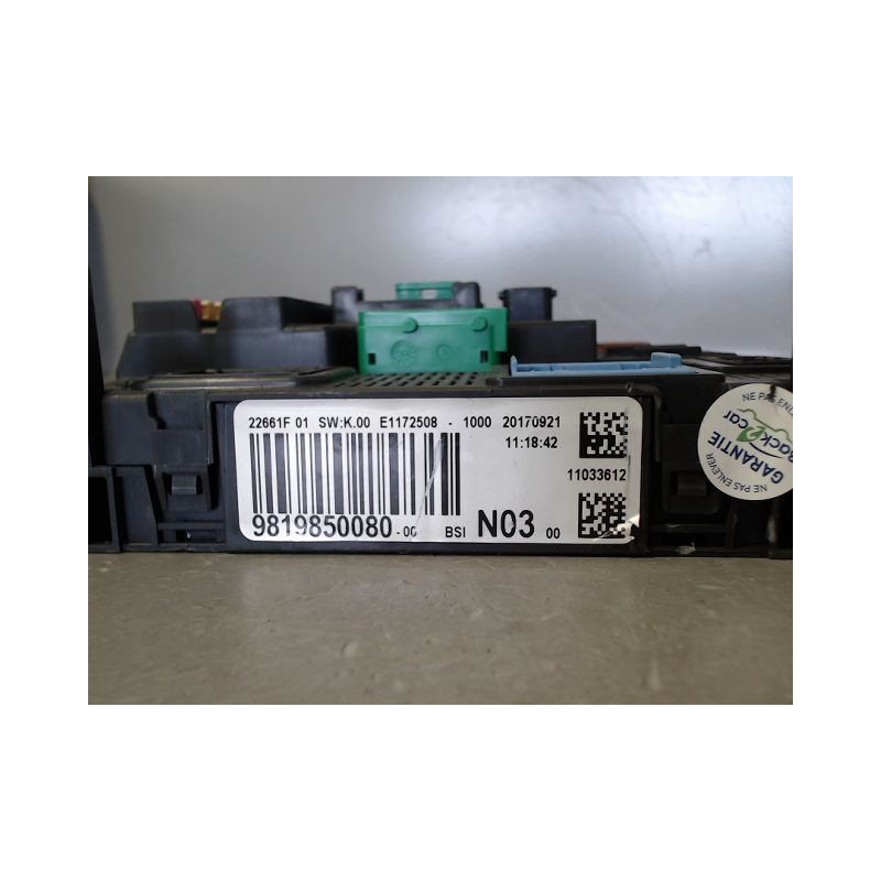 BOITIER GESTION HABITACLE PEUGEOT 208