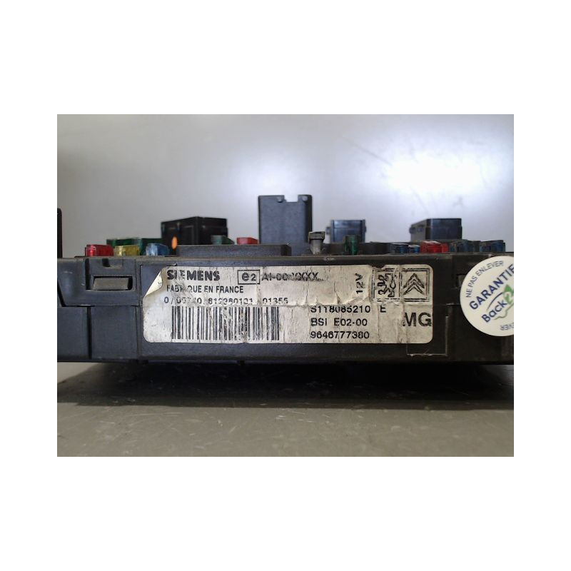 BOITIER GESTION HABITACLE PEUGEOT 206 3P