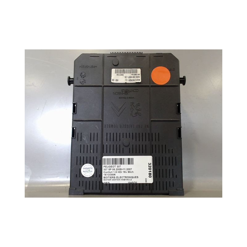 BOITIER GESTION HABITACLE PEUGEOT 307 2005-2007