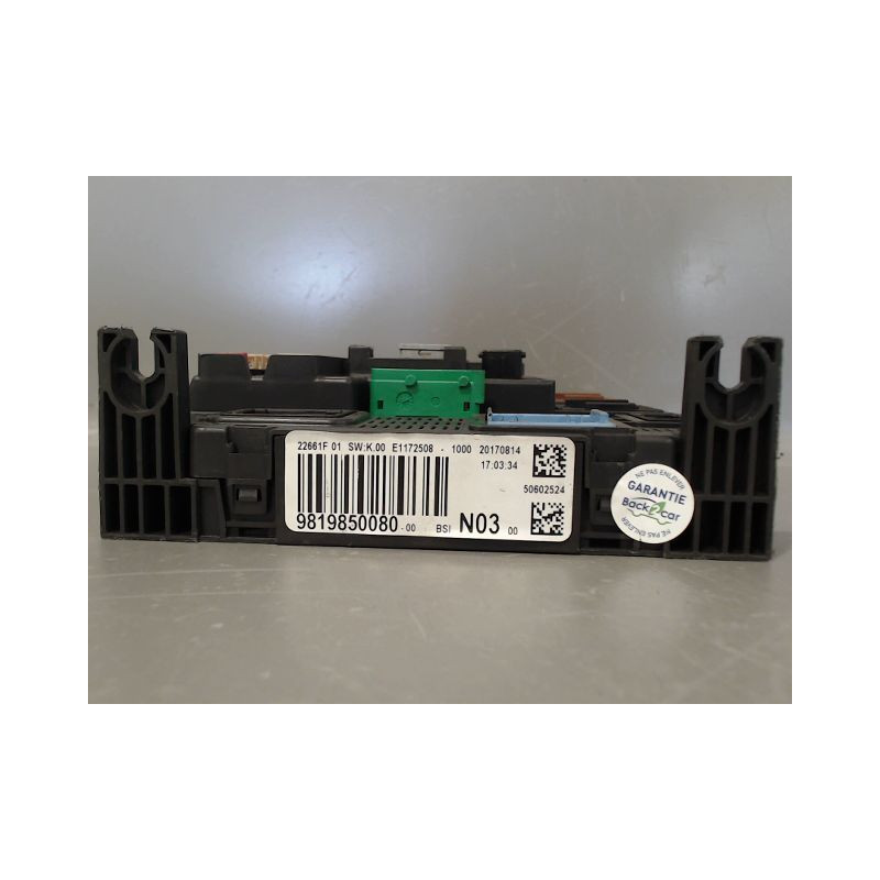 BOITIER GESTION HABITACLE PEUGEOT 208