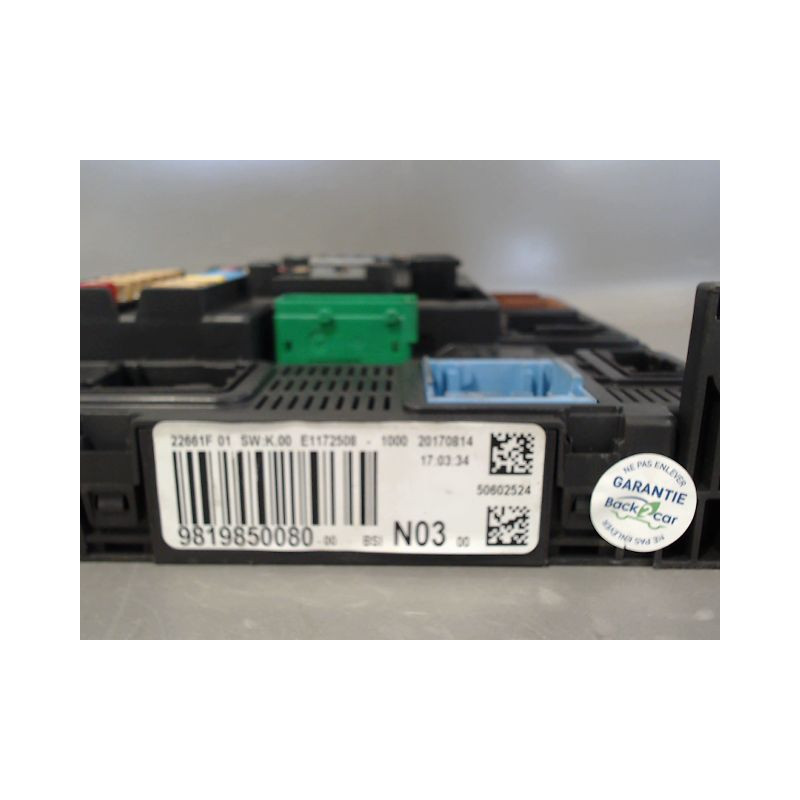 BOITIER GESTION HABITACLE PEUGEOT 208