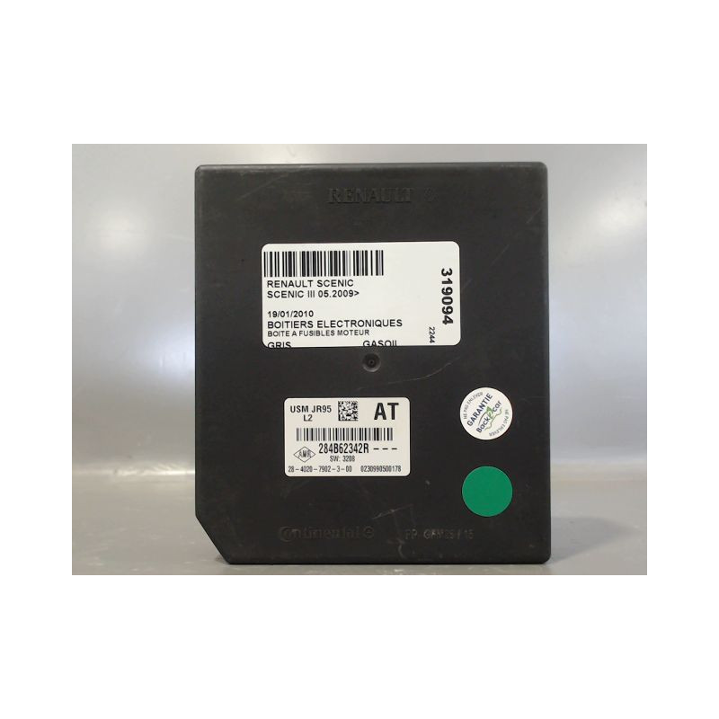 BOITE A FUSIBLES RENAULT SCENIC III 2009-