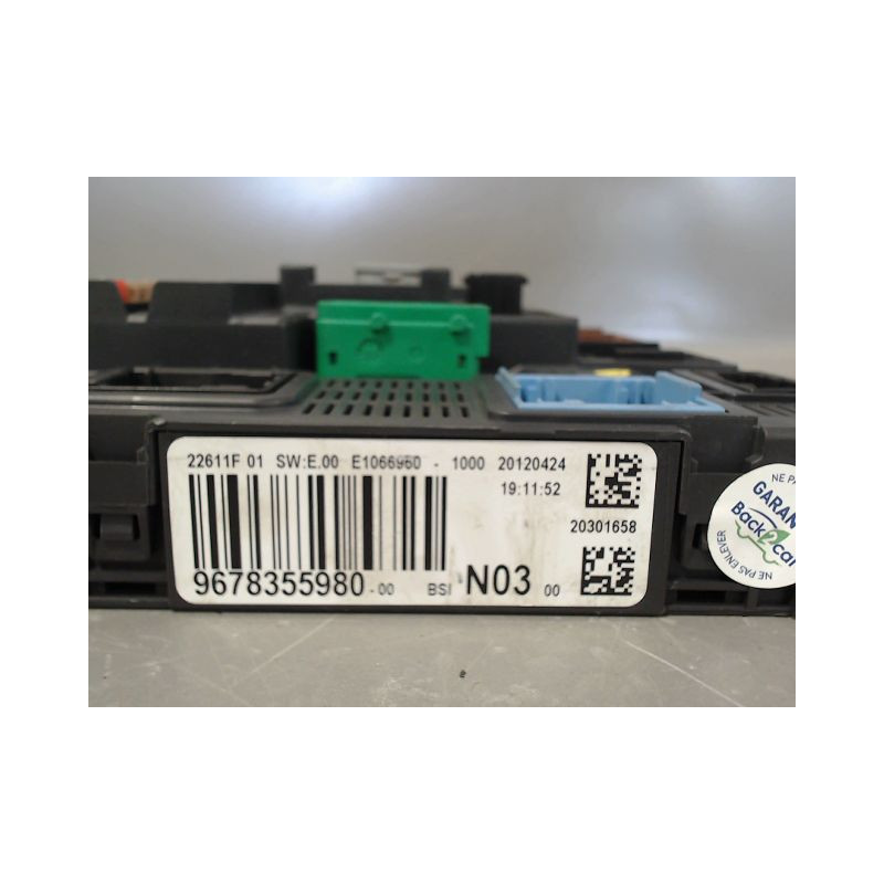 BOITIER GESTION HABITACLE PEUGEOT 208