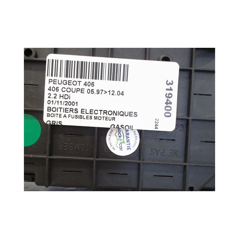 BOITE A FUSIBLES PEUGEOT 406 COUPE 97-04
