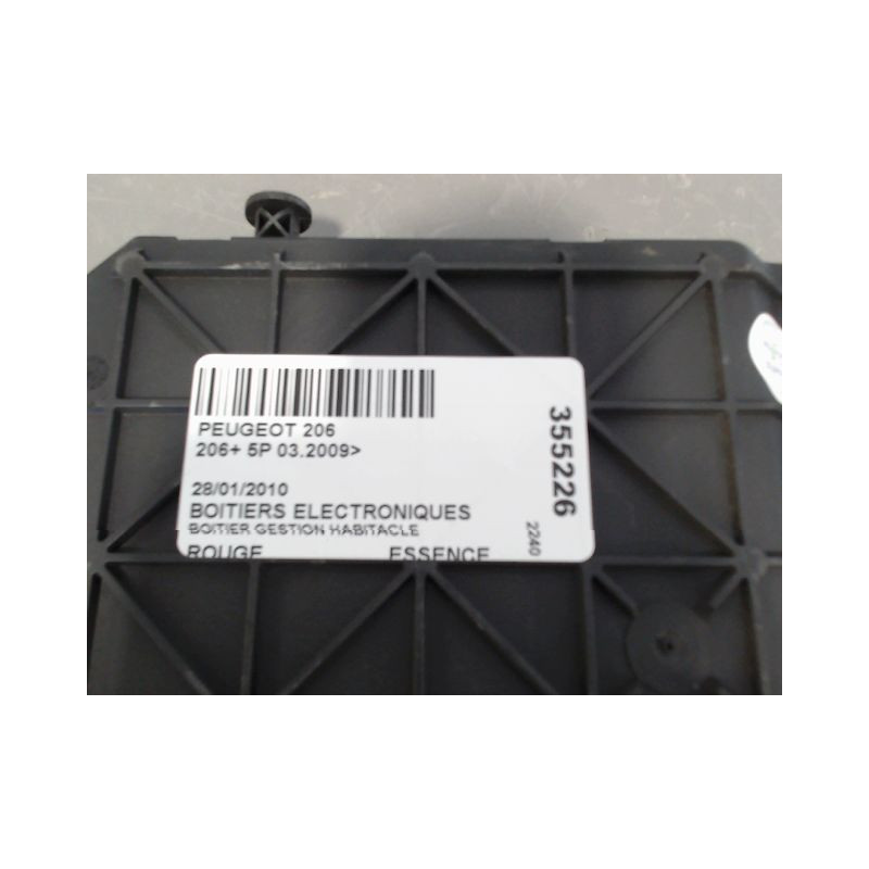 BOITIER GESTION HABITACLE PEUGEOT 206+ 2009-