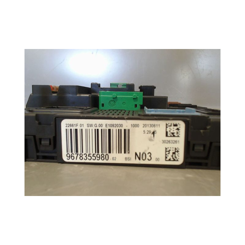 BOITIER GESTION HABITACLE PEUGEOT 2008