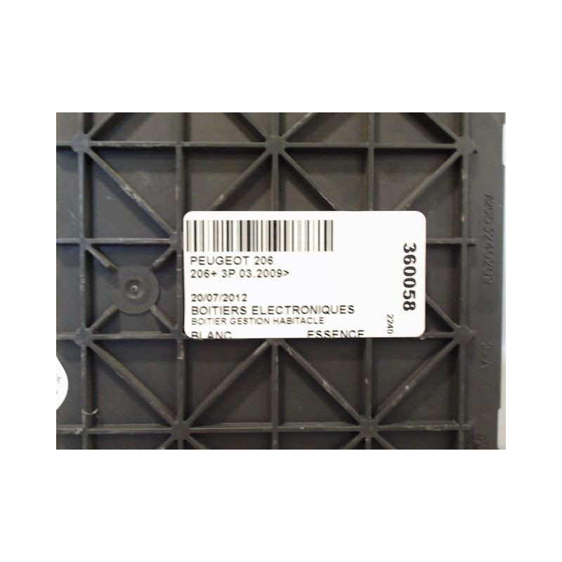 BOITIER GESTION HABITACLE PEUGEOT 206+ 2009-