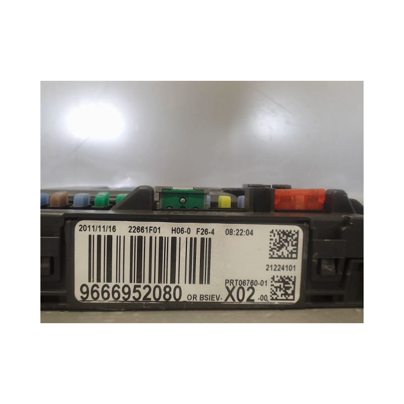 BOITIER GESTION HABITACLE PEUGEOT 207 2011-