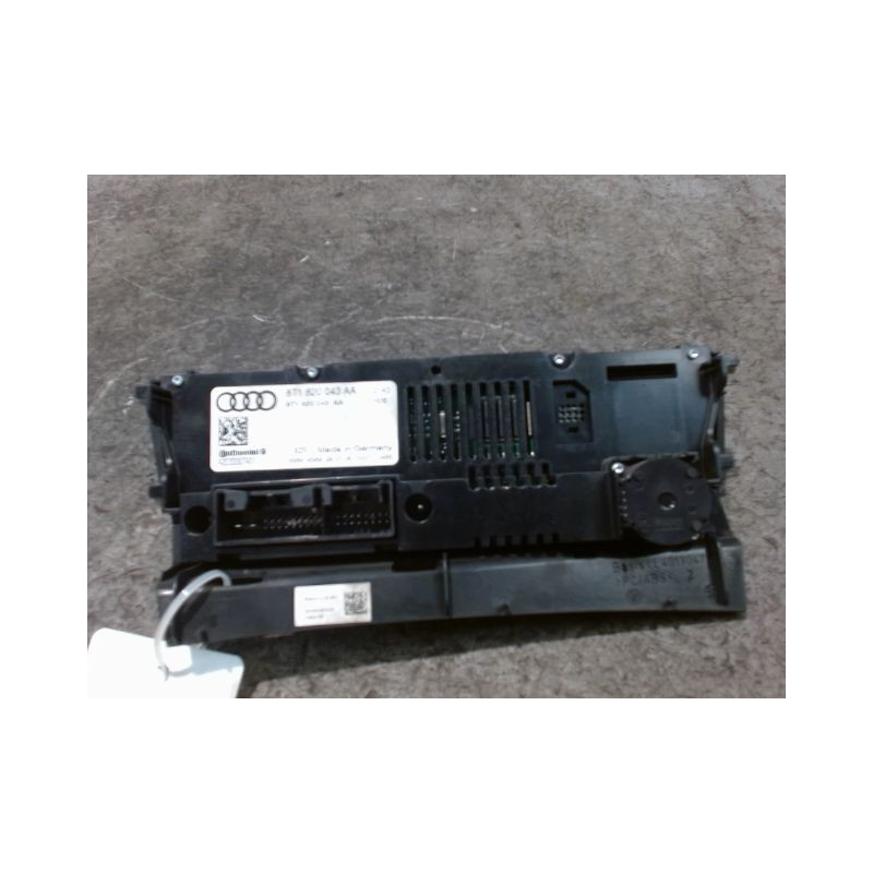 COMMANDE DE CHAUFFAGE AUDI A4 2004-