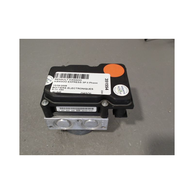 UNITE HYDRAULIQUE ABS RENAULT KANGOO EXPRESS II Phase 1 2008-2013