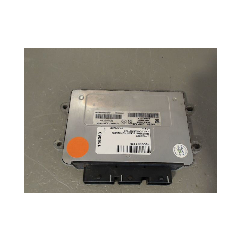 CALCULATEUR MOTEUR PEUGEOT 206