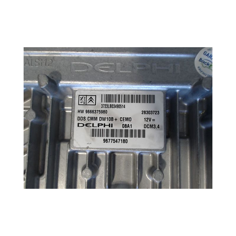 CALCULATEUR MOTEUR PEUGEOT 508