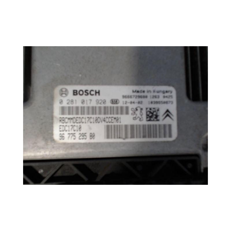 CALCULATEUR MOTEUR PEUGEOT 208 Phase 1 2012-...