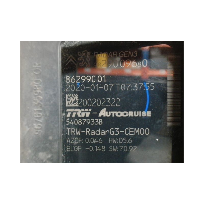 CAMÉRA ADAS PEUGEOT 5008