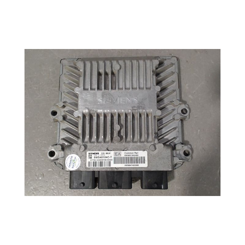 CALCULATEUR MOTEUR PEUGEOT 307 2001-2005