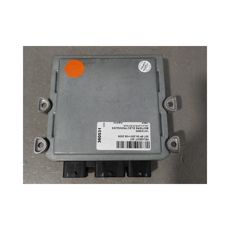 CALCULATEUR MOTEUR PEUGEOT 307 2001-2005