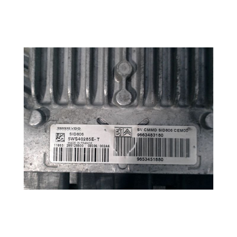 CALCULATEUR MOTEUR CITROEN C2 2005-