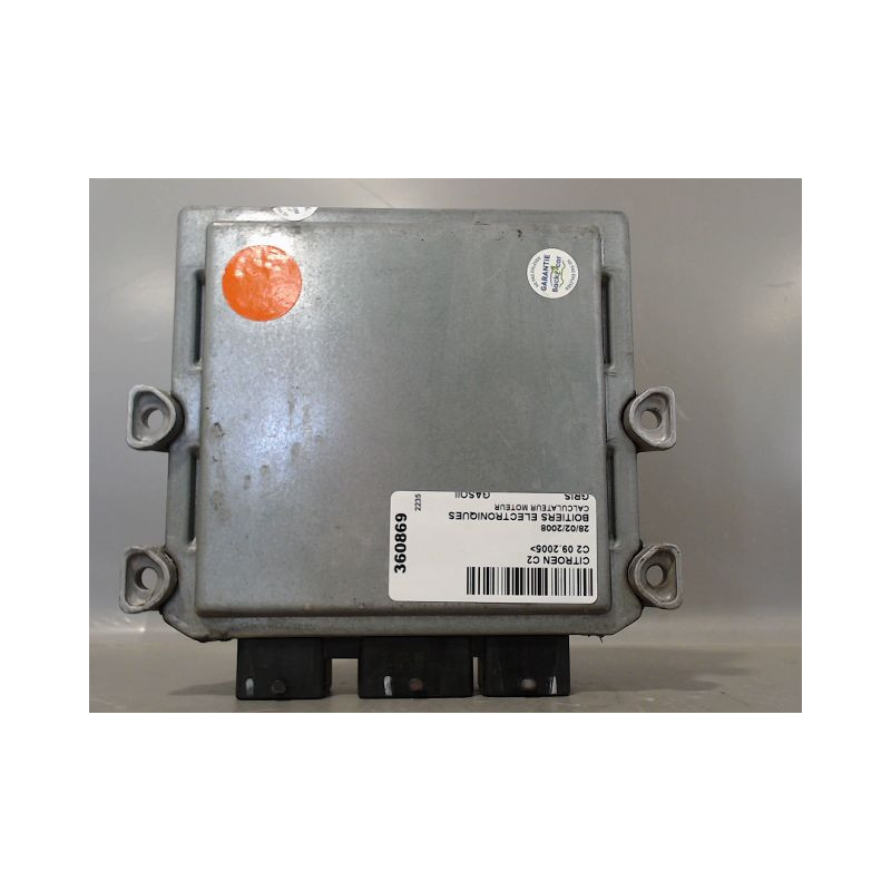 CALCULATEUR MOTEUR CITROEN C2 2005-