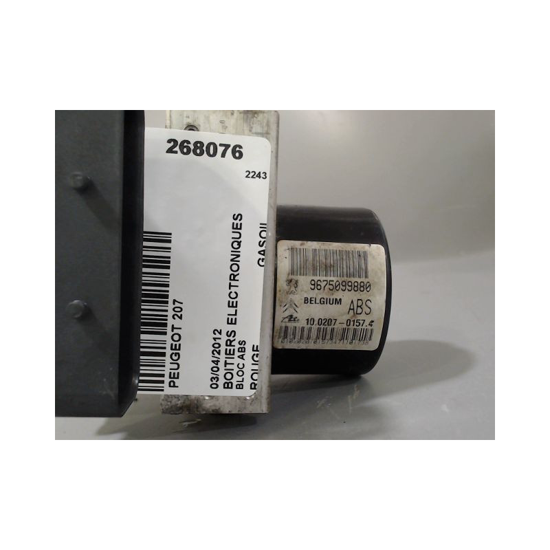 UNITE HYDRAULIQUE ABS PEUGEOT 207