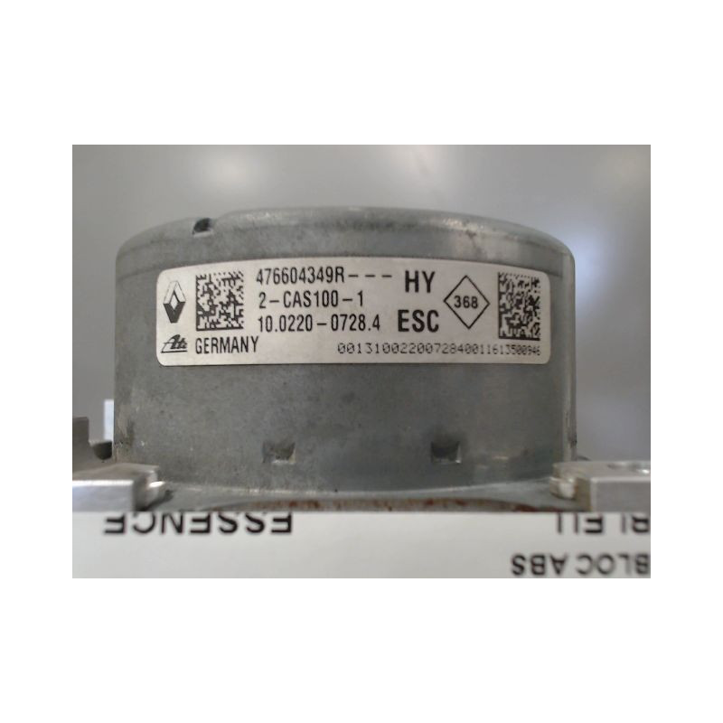 UNITE HYDRAULIQUE ABS RENAULT MEGANE