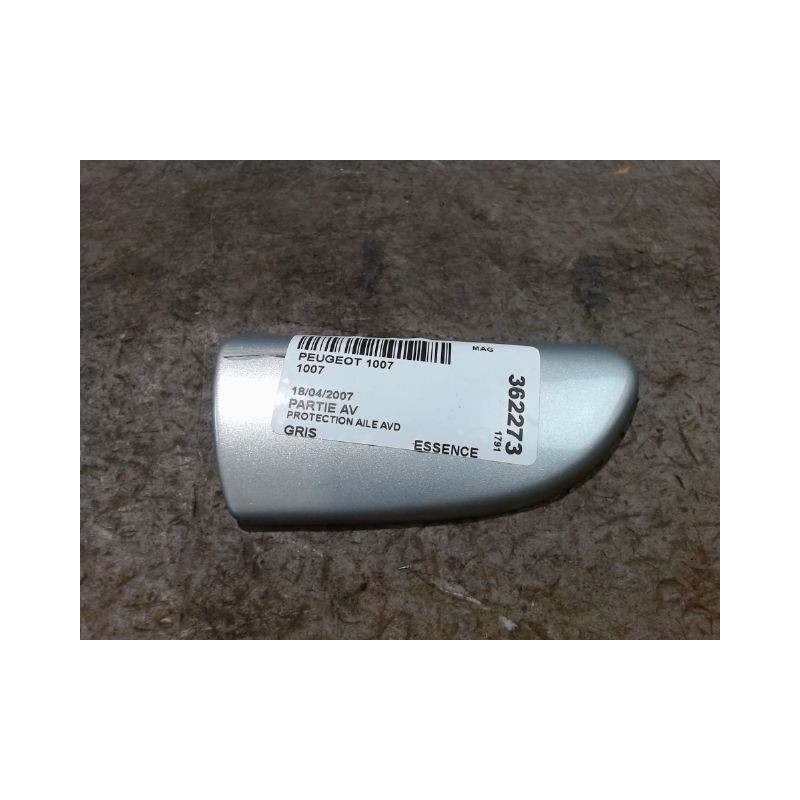 PROTECTION AILE AVANT DROIT PEUGEOT 1007