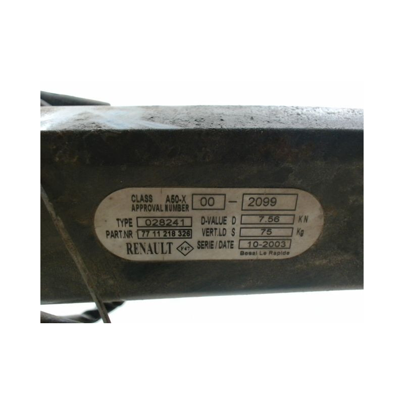 ATTELAGE RENAULT MEGANE II Phase 2 2006-2009