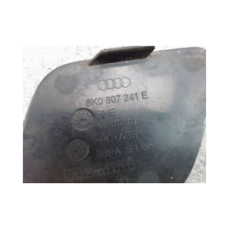 OBTURATEUR COUVRE CROCHET DE BOUCLIER AV AUDI A4 2008-