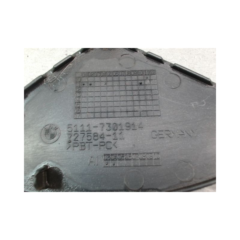 OBTURATEUR COUVRE CROCHET DE BOUCLIER AV BMW SERIE 3 BERL. VI (F30/F80) 2011-...