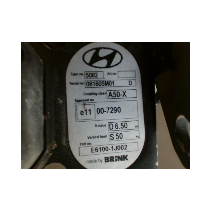 ATTELAGE HYUNDAI I20