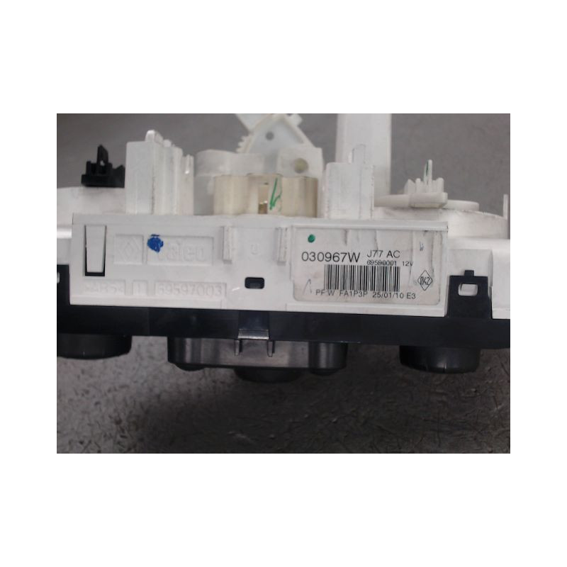COMMANDE DE CHAUFFAGE RENAULT MODUS