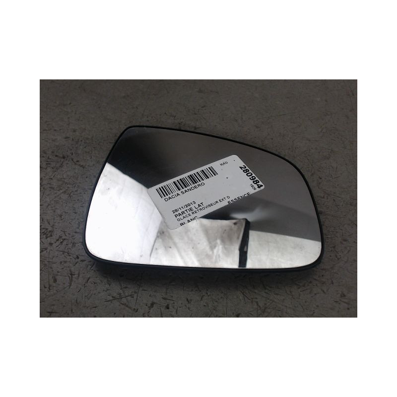 GLACE RETROVISEUR EXT D DACIA SANDERO