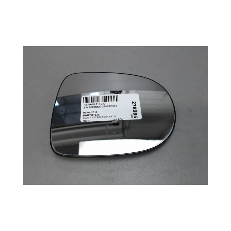 GLACE RETROVISEUR EXT D RENAULT CLIO