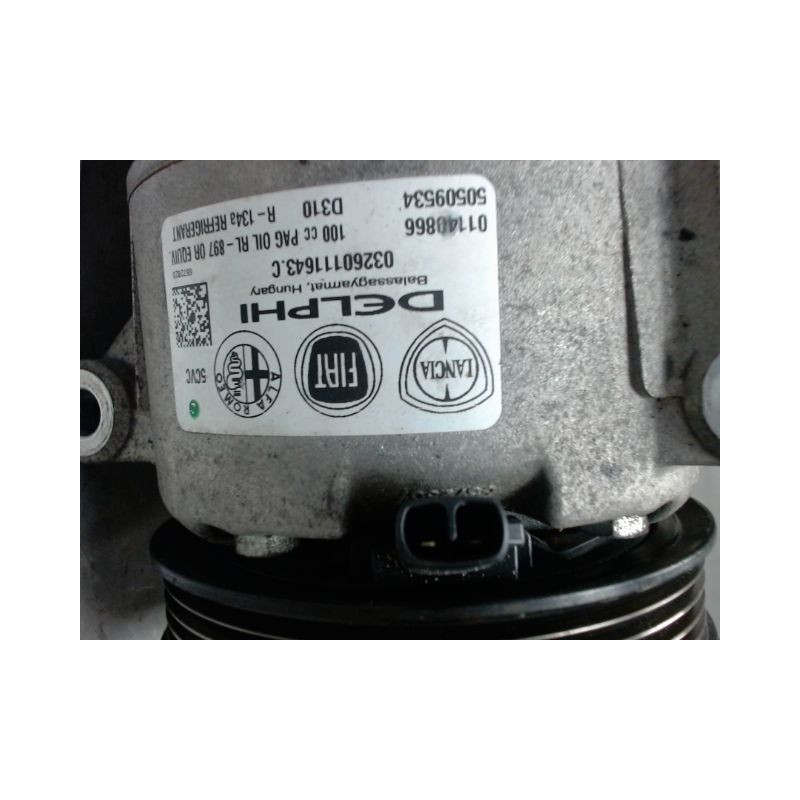 COMPRESSEUR AIR CONDITIONNE ALFA ROMEO GUILIETTA 2010-