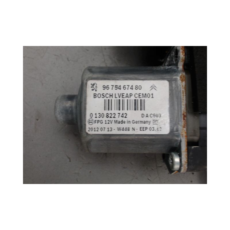 MECANISME LEVE-GLACE AVANT GAUCHE PEUGEOT 308