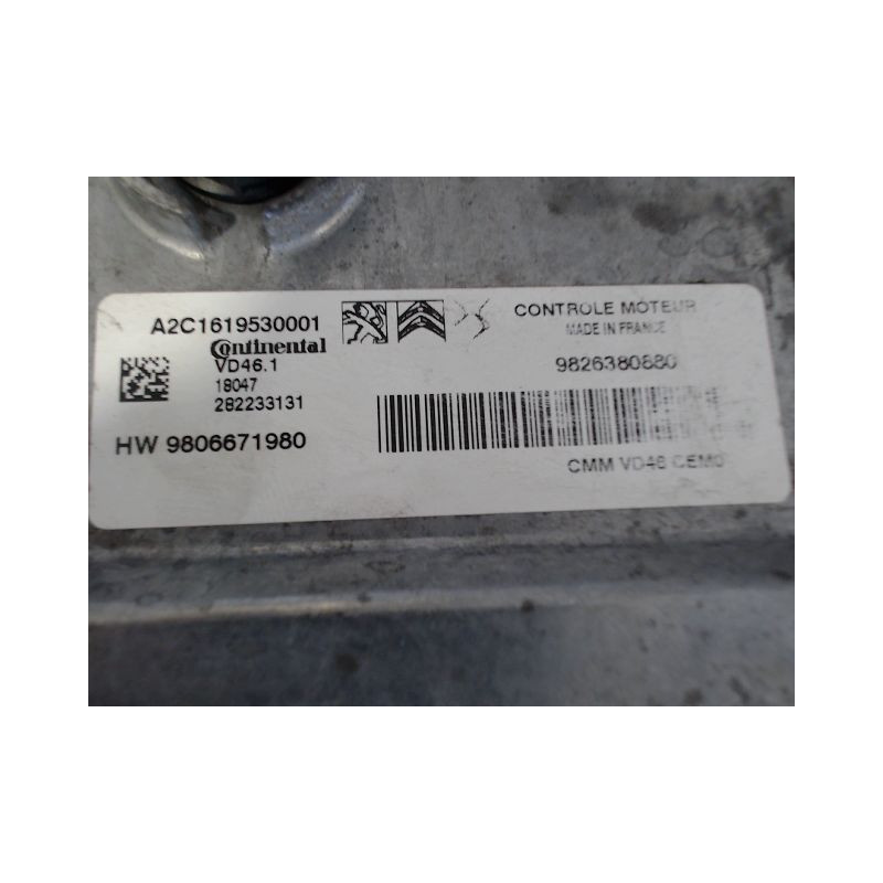 CALCULATEUR MOTEUR PEUGEOT 3008