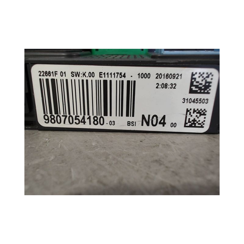 BOITIER GESTION HABITACLE PEUGEOT 308