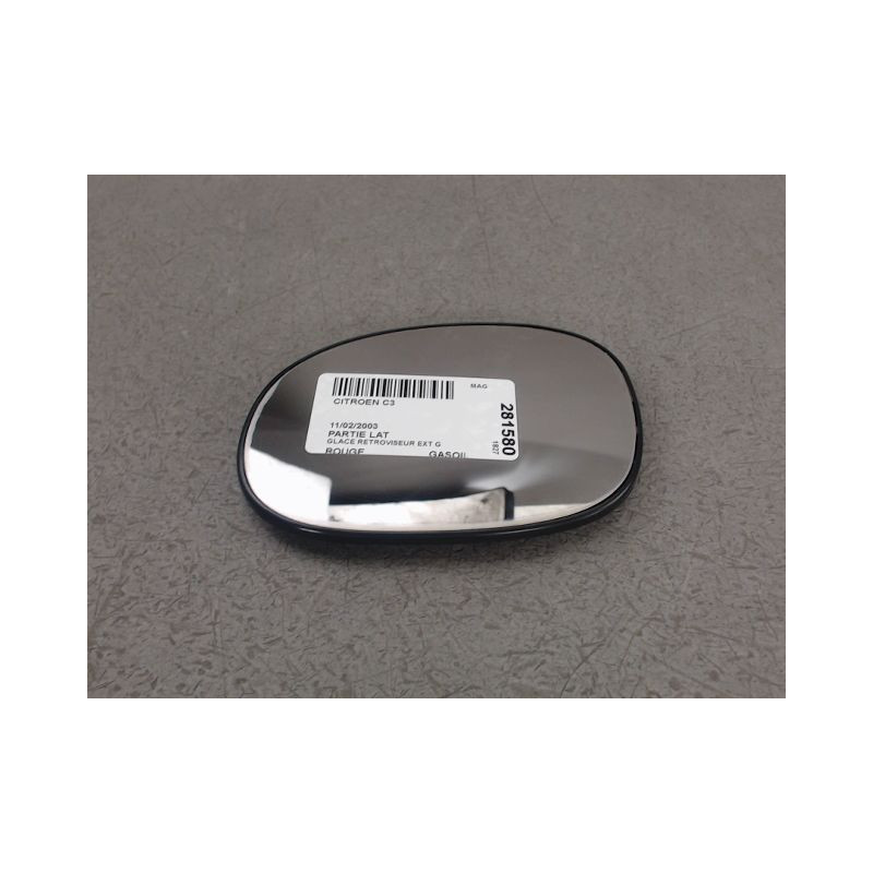 GLACE RETROVISEUR EXT G CITROEN C3