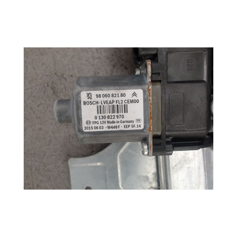 MECANISME LEVE-GLACE ARRIERE DROIT PEUGEOT 2008