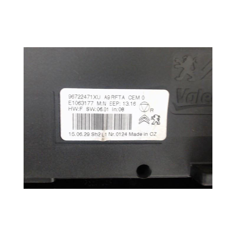 COMMANDE DE CHAUFFAGE PEUGEOT 2008