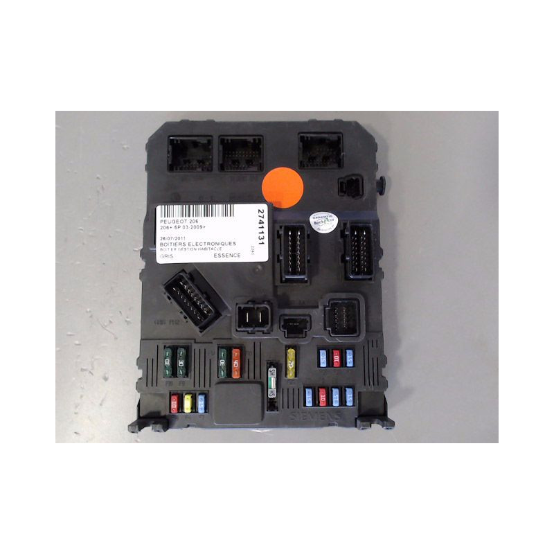 BOITIER GESTION HABITACLE PEUGEOT 206+ 2009-