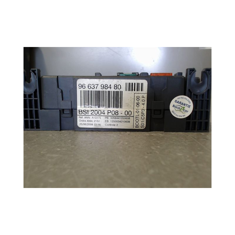 BOITIER GESTION HABITACLE CITROEN C4 2008-