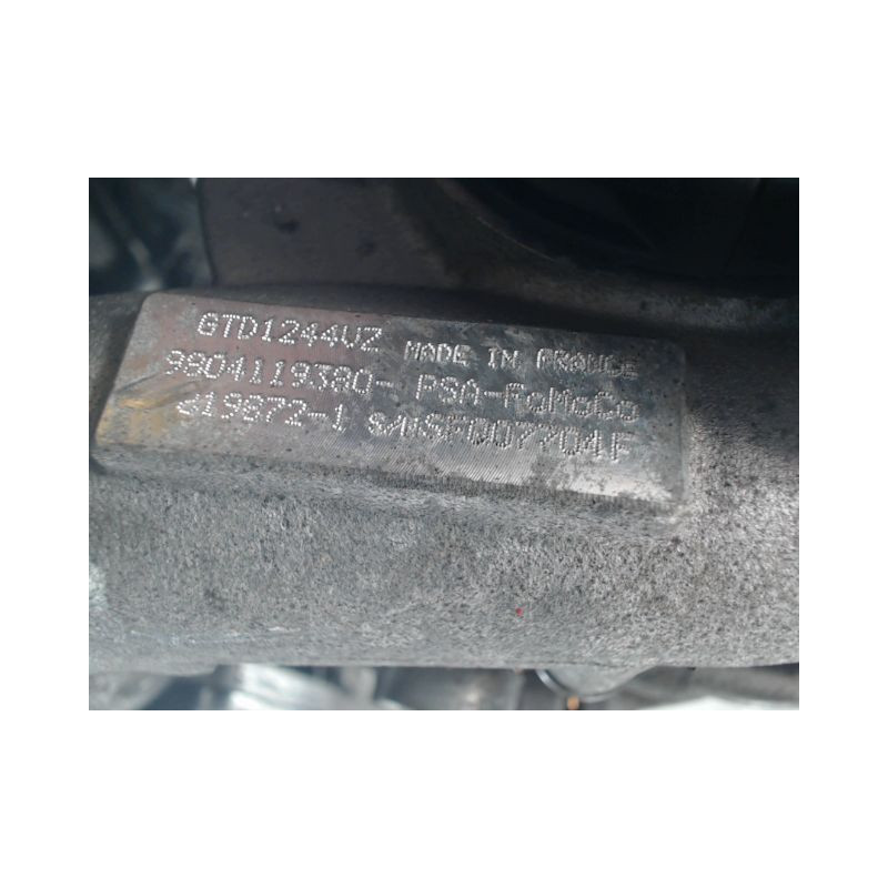 MOTEUR DIESEL PEUGEOT 2008 1.6 BlueHDi 120