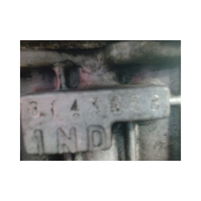 MOTEUR DIESEL TOYOTA YARIS 1.4 D-4D 