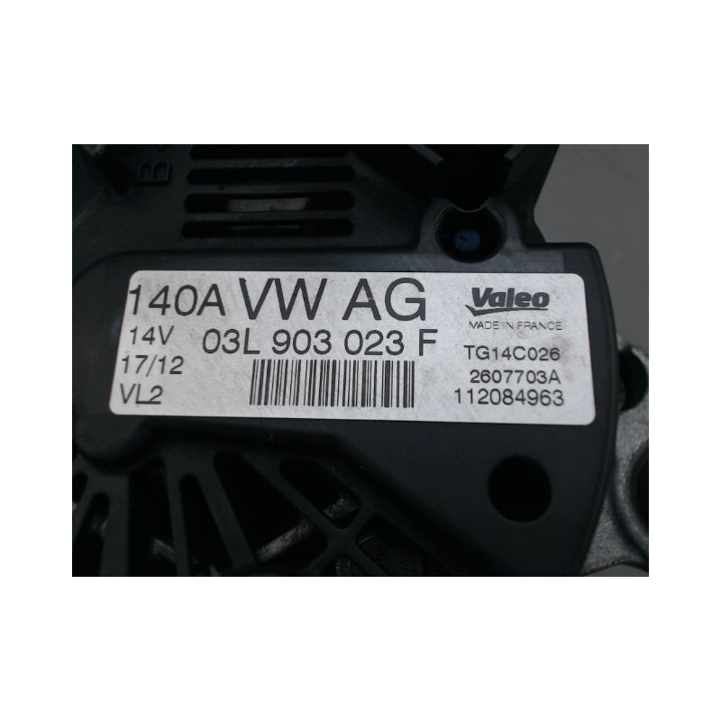 ALTERNATEUR VOLKSWAGEN GOLF